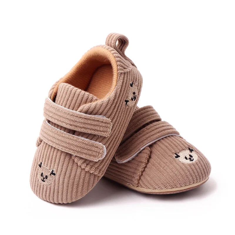 Spring and Autumn Style 0-1 Year Old Cartoon Casual Soft Sole Baby Girls/Boys Shoes