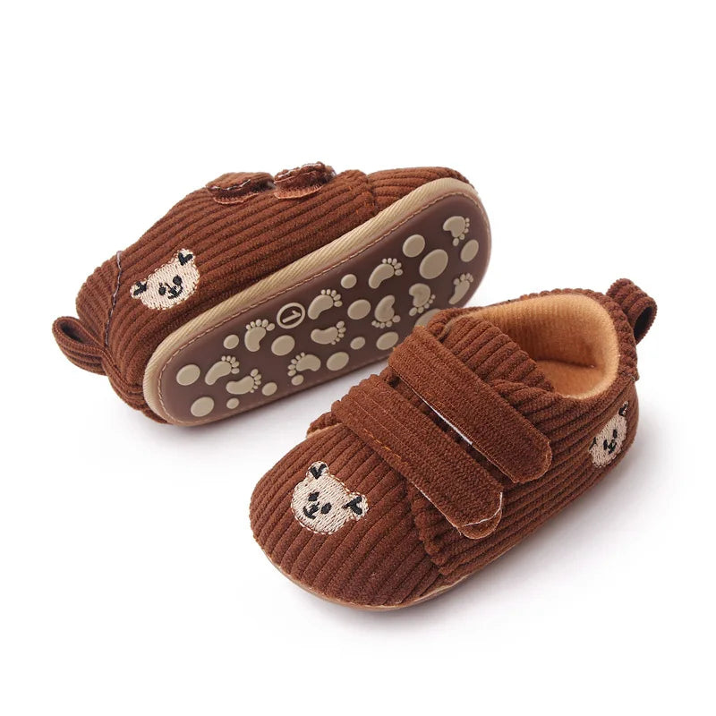 Spring and Autumn Style 0-1 Year Old Cartoon Casual Soft Sole Baby Girls/Boys Shoes